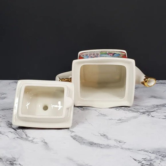 Sadler Romeo Juliette Teapot Shakespear Vintage - Picture 8 of 11